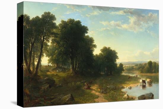 Strawberrying, 1854-Asher Brown Durand-Premier Image Canvas