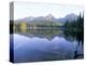 Strbske Pleso (Lake) and Peaks of Vysoke Tatry Mountains at Sunrise, Vysoke Tatry, Slovakia-Richard Nebesky-Premier Image Canvas