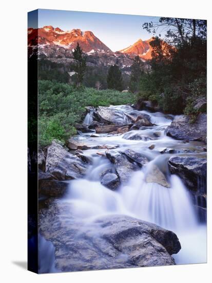 Stream Runs Through Lamoille Canyon in the Ruby Mountains, Nevada, Usa-Dennis Flaherty-Premier Image Canvas