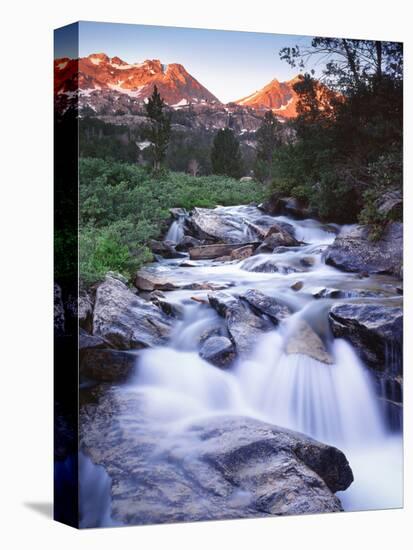 Stream Runs Through Lamoille Canyon in the Ruby Mountains, Nevada, Usa-Dennis Flaherty-Premier Image Canvas