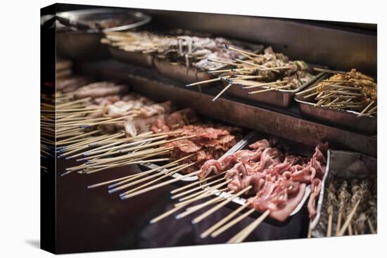 Street food in Chinatown at night, Kuala Lumpur, Malaysia, Southeast Asia, Asia-Matthew Williams-Ellis-Premier Image Canvas