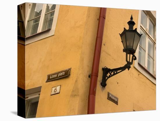 Street Lamp Detail, Tallinn, Estonia-Nancy & Steve Ross-Premier Image Canvas