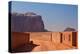 Street leading to desert, Rum Village, Wadi Rum, Jordan-null-Premier Image Canvas