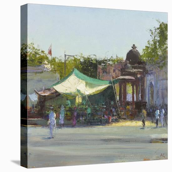 Street Market near Mandore Gardens, Rajasthan-Andrew Gifford-Premier Image Canvas
