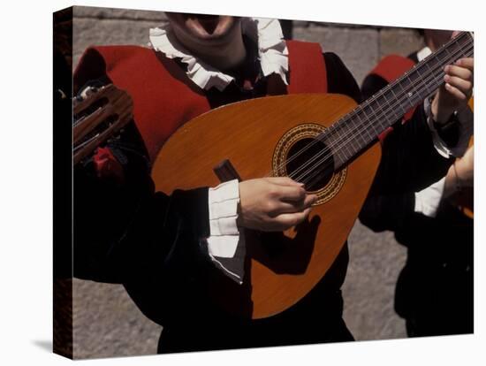 Street Minstrels, Santiago de Compostela, Spain-David Barnes-Premier Image Canvas