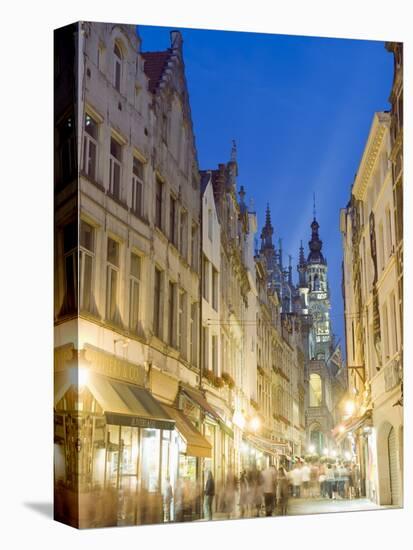 Street Near the Grand Place, Brussels, Belgium, Europe-Christian Kober-Premier Image Canvas