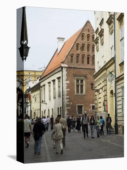 Street Near the Wawel Castle Area, Krakow (Cracow), Unesco World Heritage Site, Poland-R H Productions-Premier Image Canvas