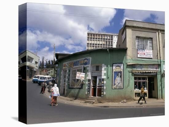 Street Scene, Addis Ababa, Ethiopia, Africa-Jane Sweeney-Premier Image Canvas