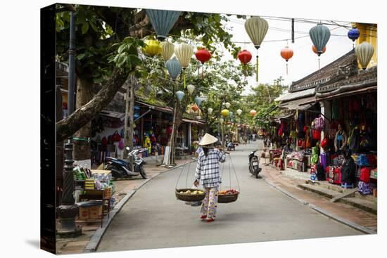 Street Scene, Hoi An, Vietnam, Indochina, Southeast Asia, Asia-Yadid Levy-Premier Image Canvas