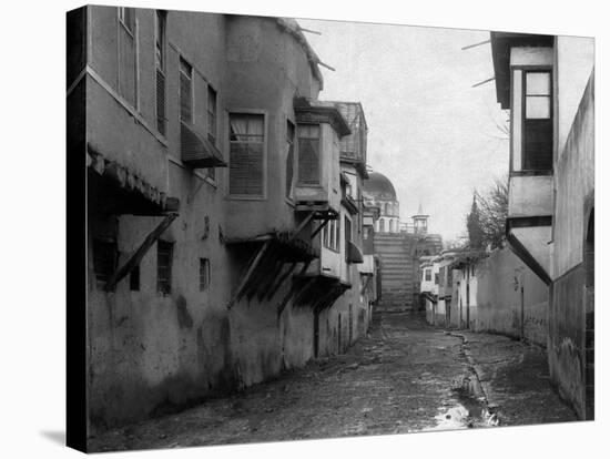 Street Scene in Damascus Photograph - Damascus, Syria-Lantern Press-Stretched Canvas