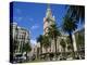 Street Scene in Montevideo, Uruguay, South America-Ken Gillham-Premier Image Canvas