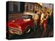 Street Scene with Old Car, Trinidad, Cuba, West Indies, Central America-Bruno Morandi-Premier Image Canvas