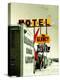 Street Sign for Hotel and Motel in America-Salvatore Elia-Premier Image Canvas
