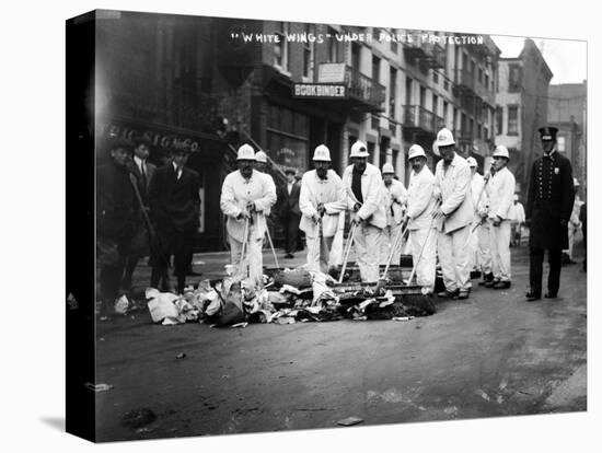 Street Sweepers, 1911-null-Premier Image Canvas