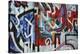 Streetlife III-Tony Koukos-Stretched Canvas