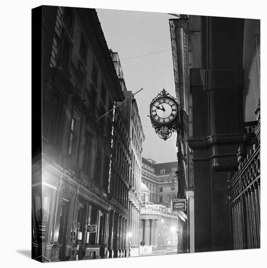 Streetlight and Clock-John Gay-Premier Image Canvas