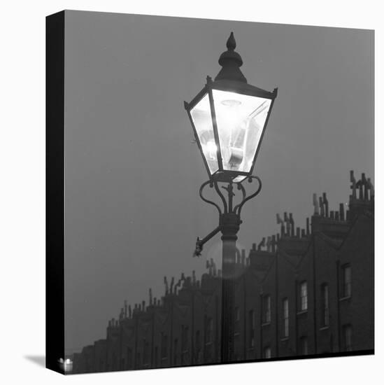 Streetlight in St Paul Street, Islington, London, c.1940-John Gay-Premier Image Canvas