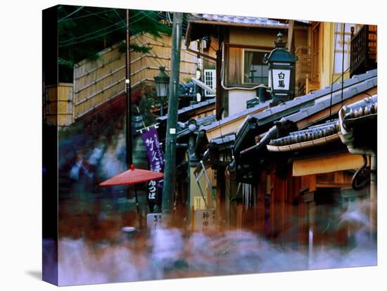 Streets and Shops in Sannen-Zaka, Kyoto, Japan-Frank Carter-Premier Image Canvas