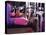 Strength Training Woman with Reflection-null-Premier Image Canvas