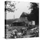 Stretcher Bearers Caring for Wounded at an Improvised First Aid Post, World War I, C1914-C1918-null-Premier Image Canvas