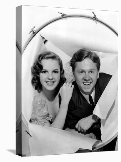 Strike Up the Band, Judy Garland, Mickey Rooney, 1940-null-Stretched Canvas