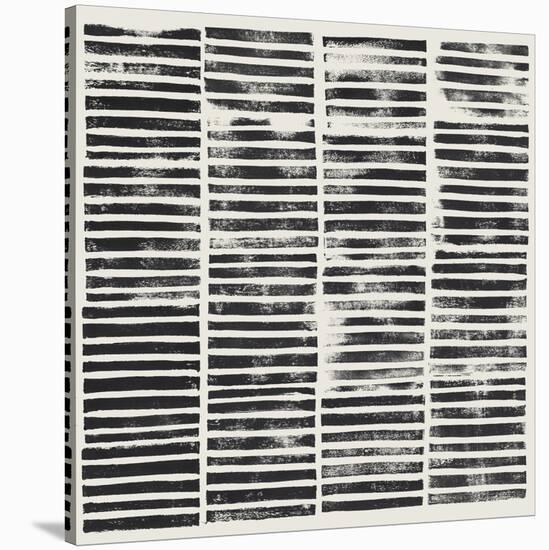 Stripe Block Prints II-Grace Popp-Stretched Canvas