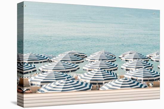 Striped Beach Umbrellas-Grace Digital Art Co-Premier Image Canvas