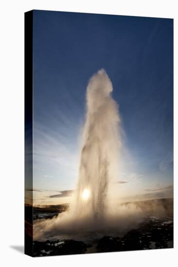 Strokkur Geyser at Sunrise-Paul Souders-Premier Image Canvas