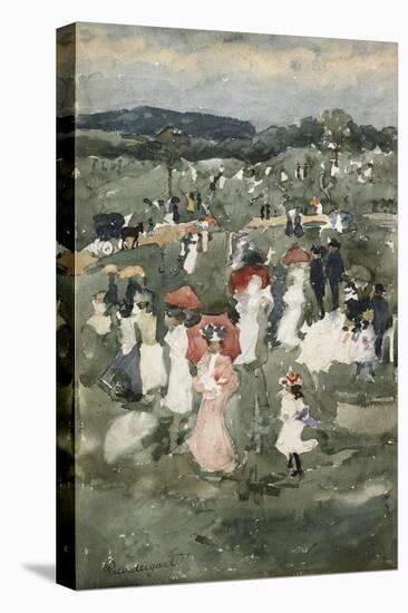 Strolling in the Park-Maurice Brazil Prendergast-Premier Image Canvas