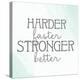 Stronger 2-Kimberly Allen-Stretched Canvas