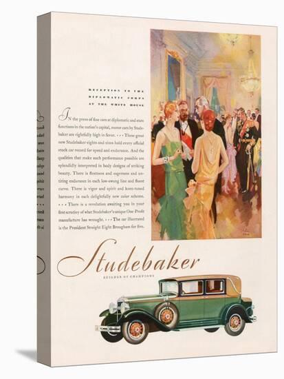 Studebaker, Magazine Advertisement, USA, 1929-null-Premier Image Canvas