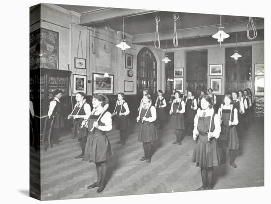 Students in the Gymnasium, Ackmar Road Evening Institute for Women, London, 1914-null-Premier Image Canvas