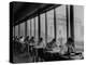 Students Studying at a Library at Harvard University-Dmitri Kessel-Premier Image Canvas