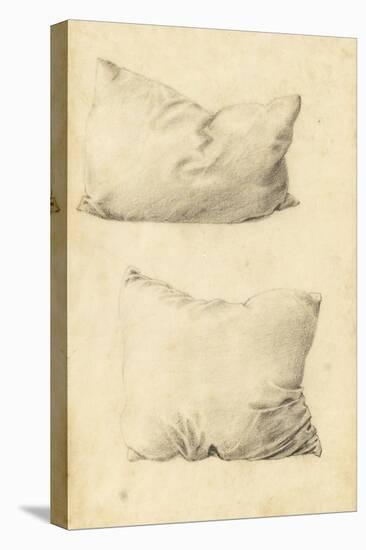 Studies of Pillows (Pencil)-Edward Burne-Jones-Premier Image Canvas