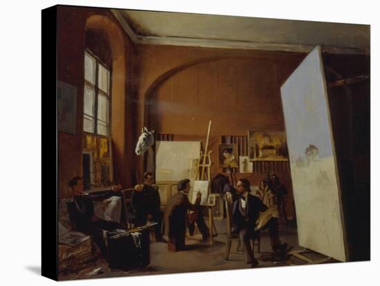 Studio of the Painter Count Vasily Maksutov, 1858-Yevgraf Semyonovich Sorokin-Premier Image Canvas