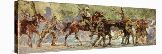 Study for a Mural, c.1918-Sir Alfred Munnings-Premier Image Canvas