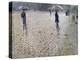 Study for a Paris Street, Rainy Day, 1877-Gustave Caillebotte-Premier Image Canvas