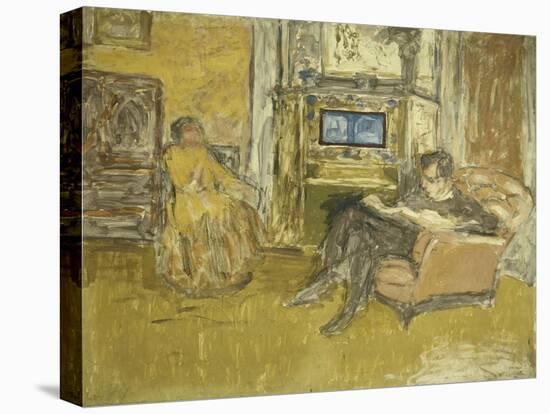 Study for a Portrait of Mr. and Mrs. Marcel Kapferer-Edouard Vuillard-Premier Image Canvas