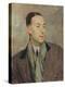 Study for a Portrait of Paul Morand (1888-1976) (Oil on Card)-Jacques-emile Blanche-Premier Image Canvas