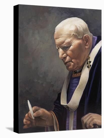Study for a Portrait of Pope John Paul II (1920-2005) 2005-James Gillick-Premier Image Canvas