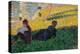 Study for a Sunday Afternoon on the Island of La Grande Jatte-Georges Seurat-Premier Image Canvas