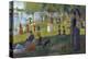 Study for a Sunday on La Grande Jatte - by Georges Seurat-null-Premier Image Canvas