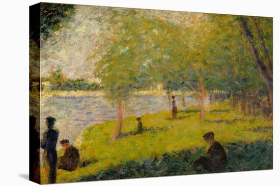 Study for a Sunday on La Grande Jatte-Georges Seurat-Stretched Canvas