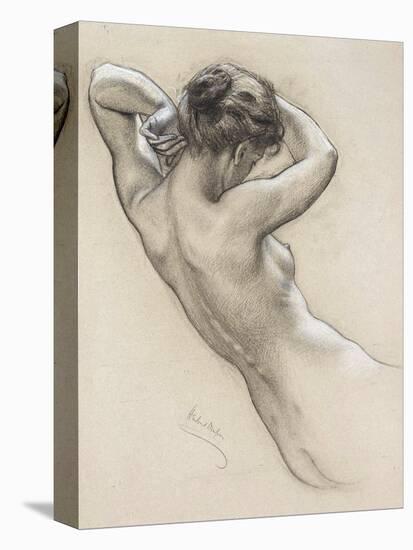 Study for a Water Nymph, Late 19th or Early 20th Century-Herbert James Draper-Premier Image Canvas