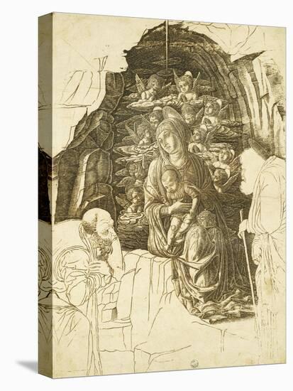 Study for Adoration of Magi-Andrea Mantegna-Premier Image Canvas