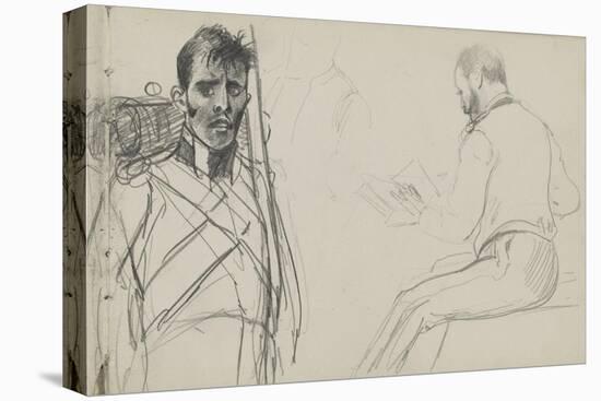 Study for 'Dawn of Waterloo', 1893-Lady Butler-Premier Image Canvas