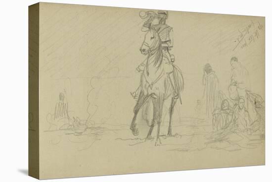 Study for 'Dawn of Waterloo', 1893-Lady Butler-Premier Image Canvas