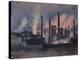 Study for Factories Near Charleroi, 1897-Maximilien Luce-Premier Image Canvas