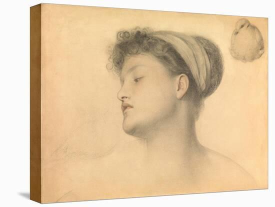 Study for Girl with Doves-Anthony Frederick Augustus Sandys-Premier Image Canvas