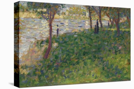 Study for La Grande Jatte, 1884-1885-Georges Seurat-Premier Image Canvas